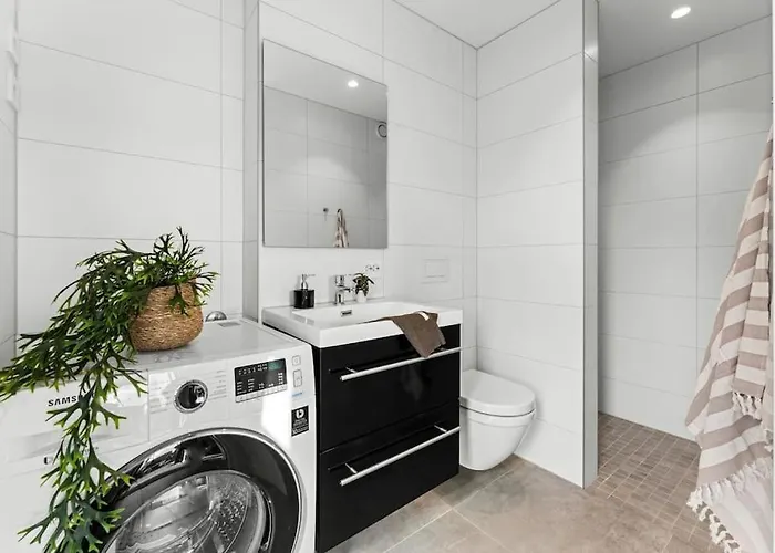 Lägenhet New And Modern Entire Unit In As/ski Norway *